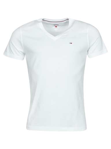 Majica kratkih rukava Tommy Hilfiger ORIGINAL JERSEY V NECK TEE Bijela | DM0DM04410-100-NOOS