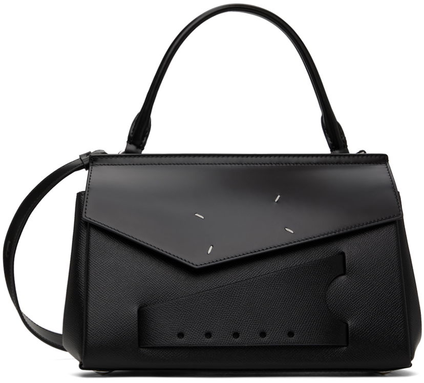 Ručna torbica Maison Margiela Maison Margiela Snatched Top Handle Small Bag Crna | SB2WD0001 P4745