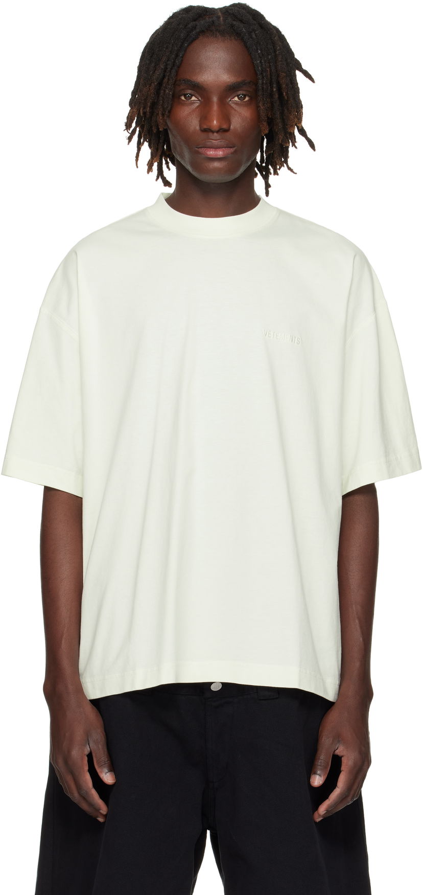 Majica kratkih rukava VETEMENTS Vetements Logo Regular T-Shirt Zelena | UH76TR100I