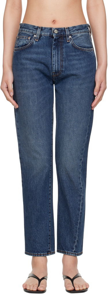 Jeans TOTEME TOTEME Twisted Seam Jeans Plava | 221-232-741, 0