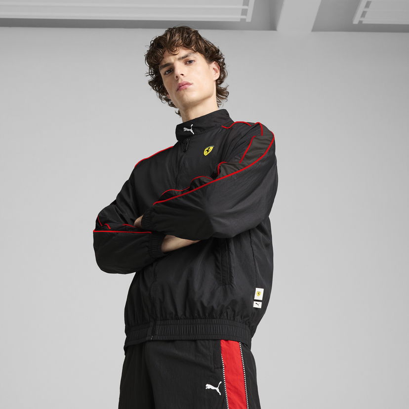 Trenerka Puma Scuderia Ferrari HP Race T7 Track Jacket Crna | 630215_01