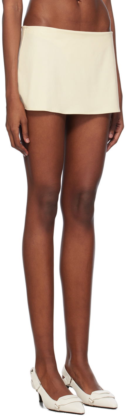 Suknja GUIZIO Guizio Micro Miniskirt Bež | F22301K021, 1