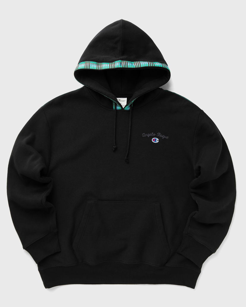 Dukserice Champion Black Hooded Sweatshirt Crna | GP204753-XF16