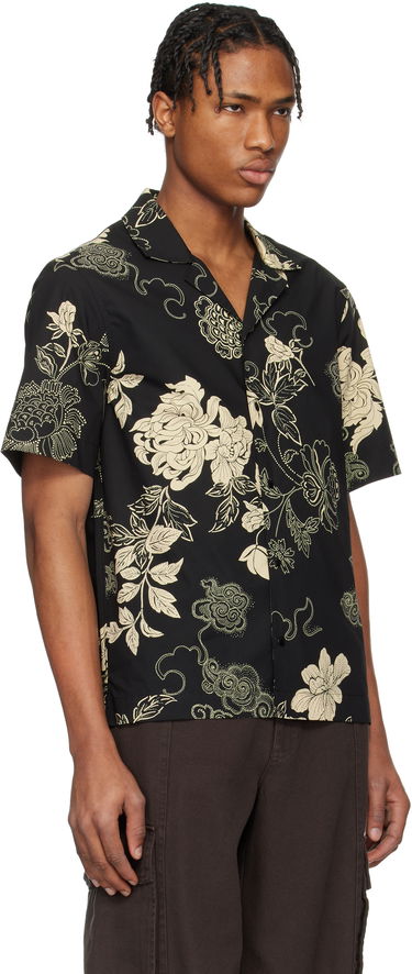 Košulja Moncler Moncler Floral Print Cotton Shirt Crna | K10912F00018598I5, 1