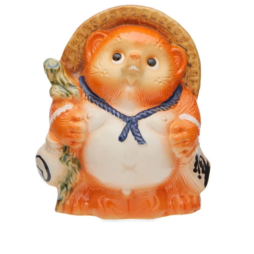Kolekcionarsko BEAMS BEAMS JAPAN Fortune Raccoon Dog Figurine Narančasta | 5678-0060-067-45