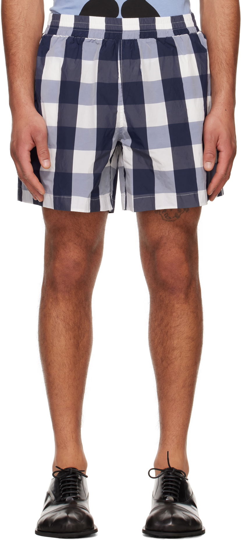 Kupaći kostimi Walter Van Beirendonck Walter Van Beirendonck Checked Casual Shorts Plava | 2012