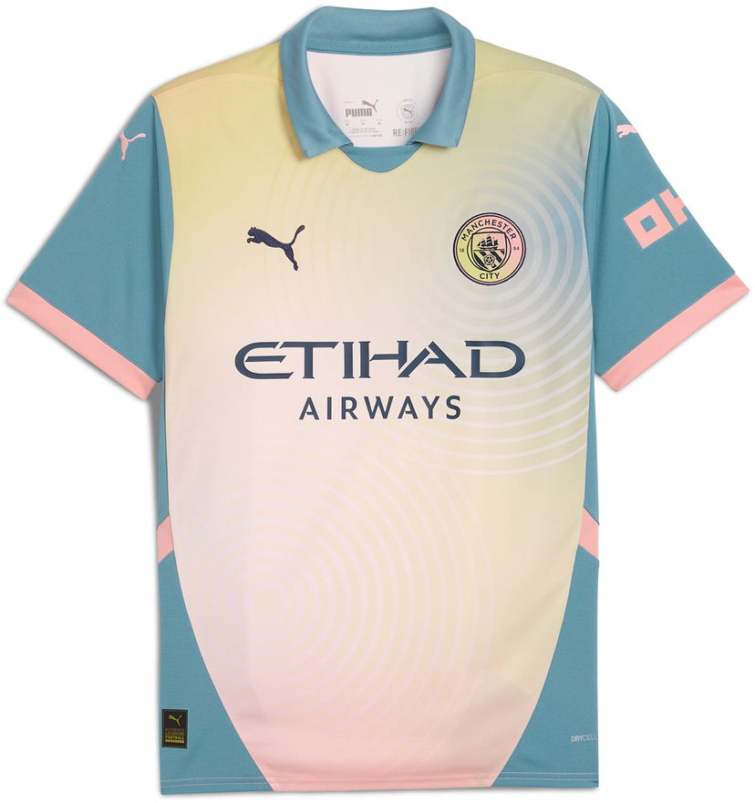 Dres Puma Manchester City 2024/25 Replica Fourth Jersey Bež | 775202-04