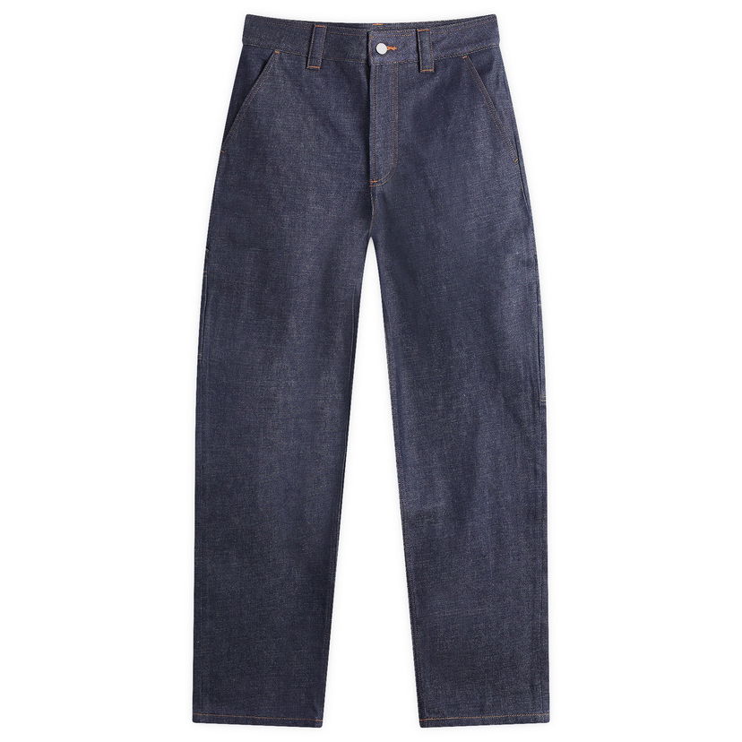 Jeans A.P.C. A.P.C. Fergus Carpenter Denim Pants, Size Small Plava | COHES-M08500-IAI