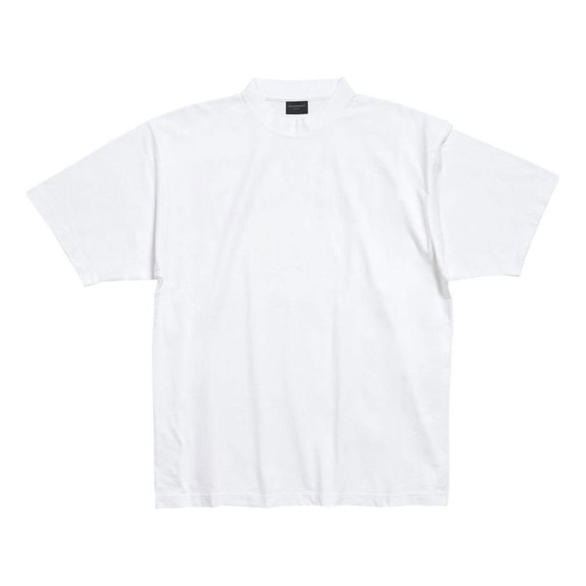 Majica kratkih rukava Balenciaga Balenciaga Hand-Drawn Medium Fit T-Shirt Bijela | 764235TPVU49601