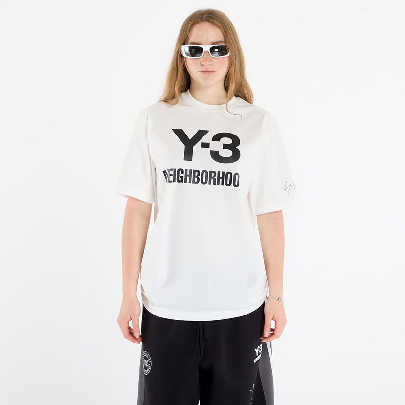 Majica kratkih rukava Y-3 Y-3 x Neighborhood Logo T-Shirt Bijela | JX7449