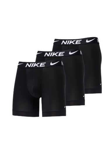 Donje rublje i čarape Nike Boxer Brief 3 Pack Crna | KE1157 UBI