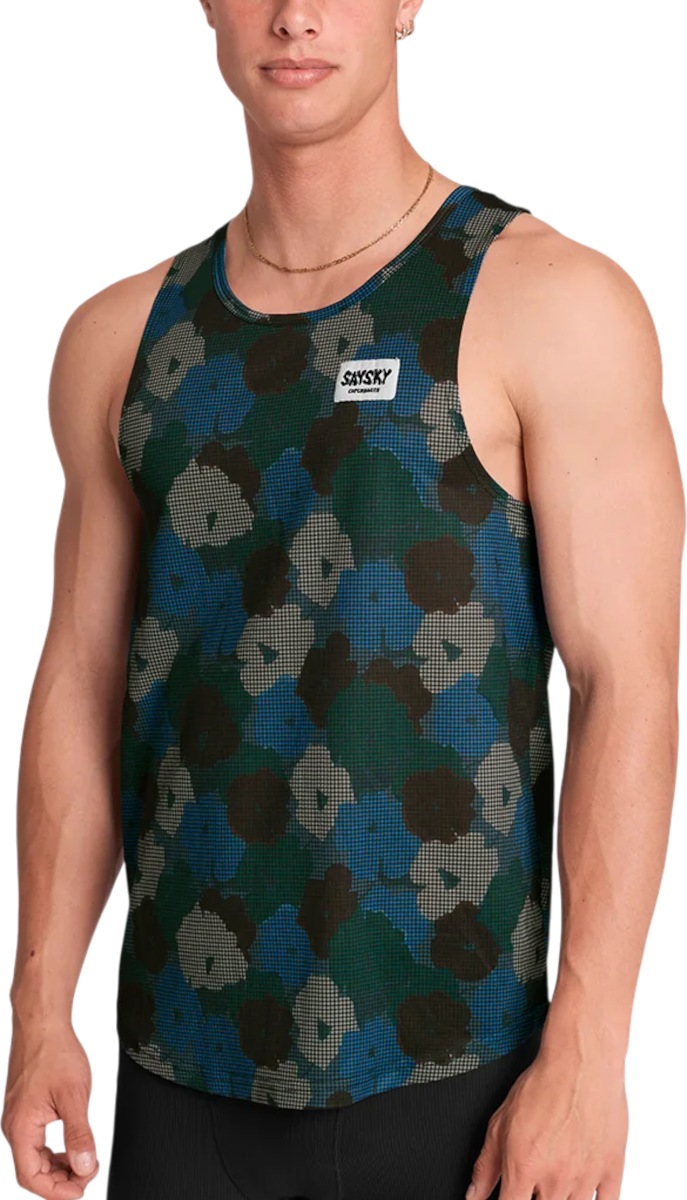 Majica bez rukava Saysky Flower Combat Pattern Singlet Višebojno | omrsi31c1046-omrsi31c1046, 0
