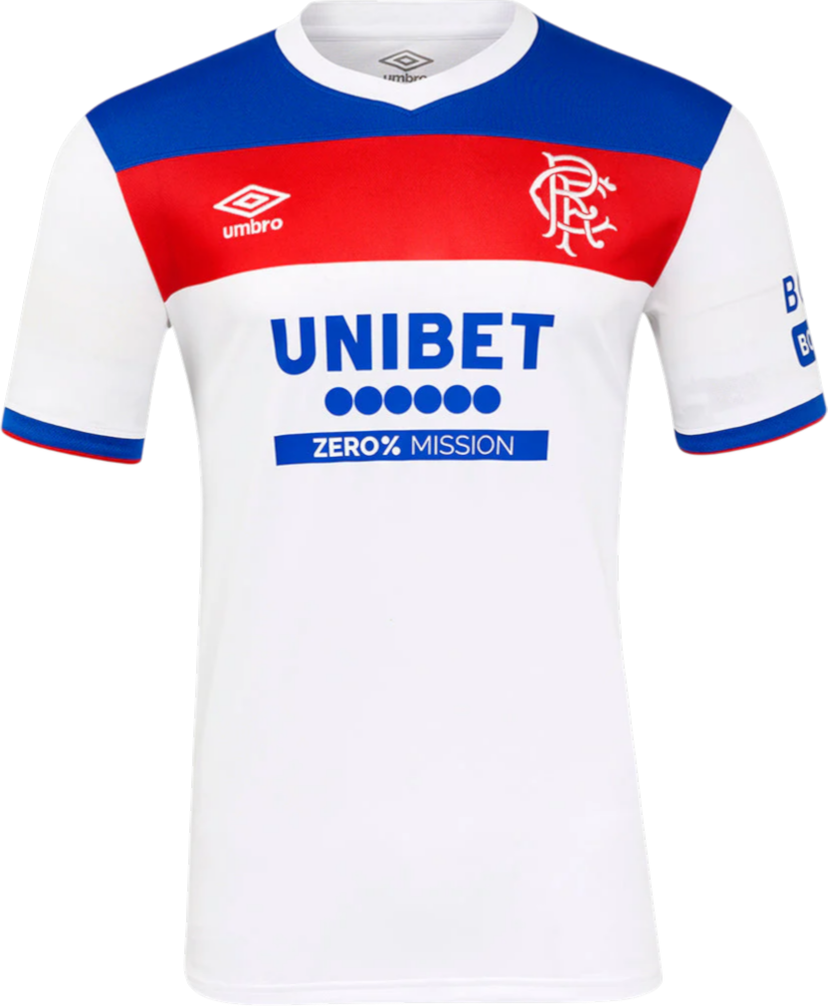 Dres Umbro Umbro Rangers FC Away Jersey 2025/26 Bijela | tm11003-003