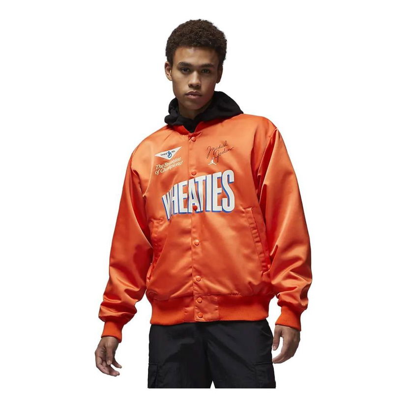Bomber jakna Jordan Flight MVP Satin Jacket Narančasta | DV7579-817