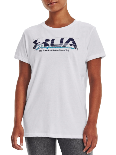 Majica kratkih rukava Under Armour Vintage Performance Tee Bijela | 1376748-100