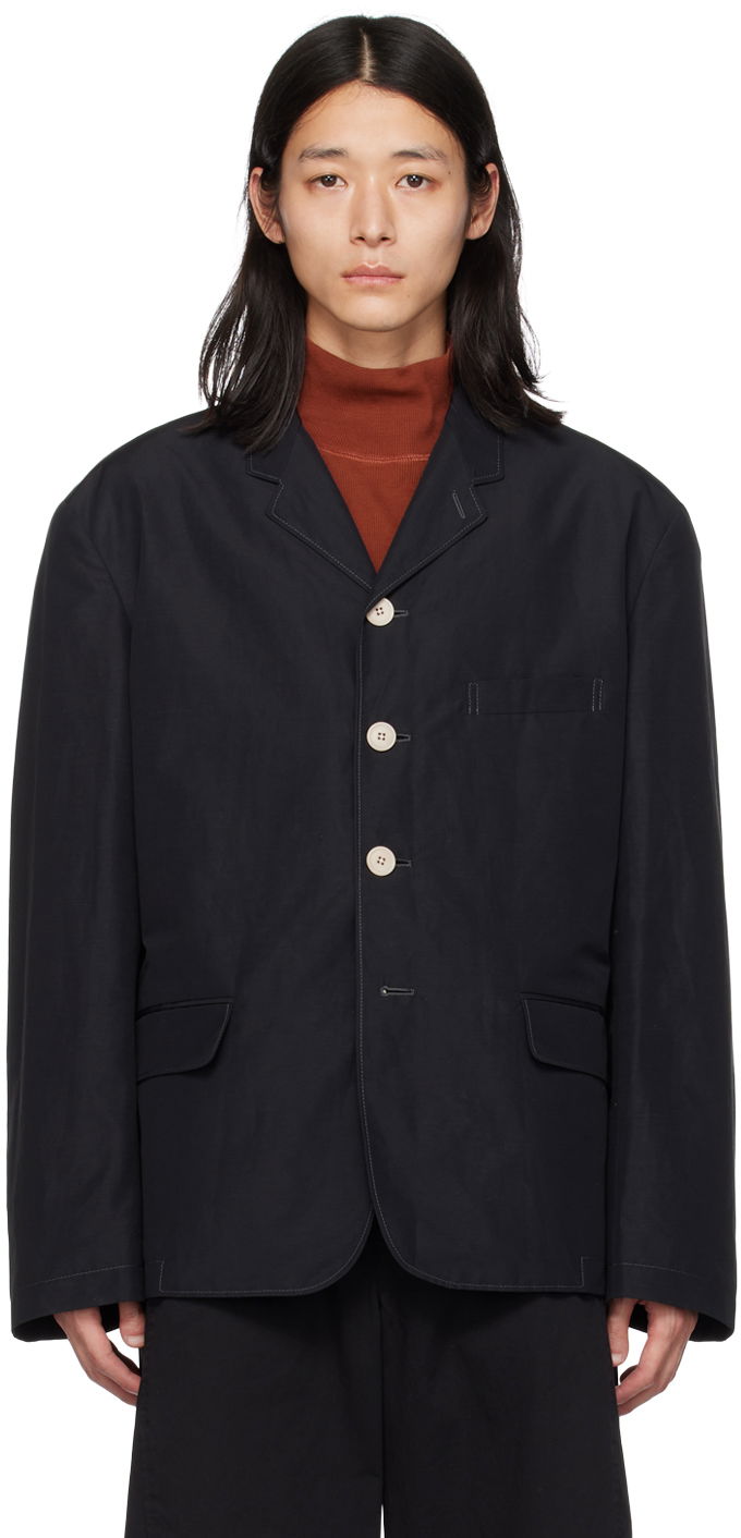 Trenčkot LEMAIRE LEMAIRE Short Blazer Crna | JA1004 LF1019