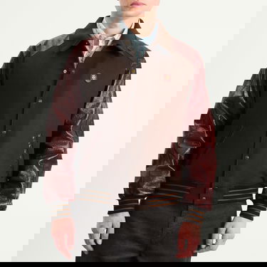 Bomber jakna Drôle de Monsieur Drole De Monsieur Wool and Leather Teddy Jacket Višebojno | I-JT220-WV015-DBN, 2