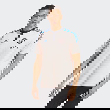 Polo majica adidas Originals Manchester United Condivo 22 Bež | HT4286, 0