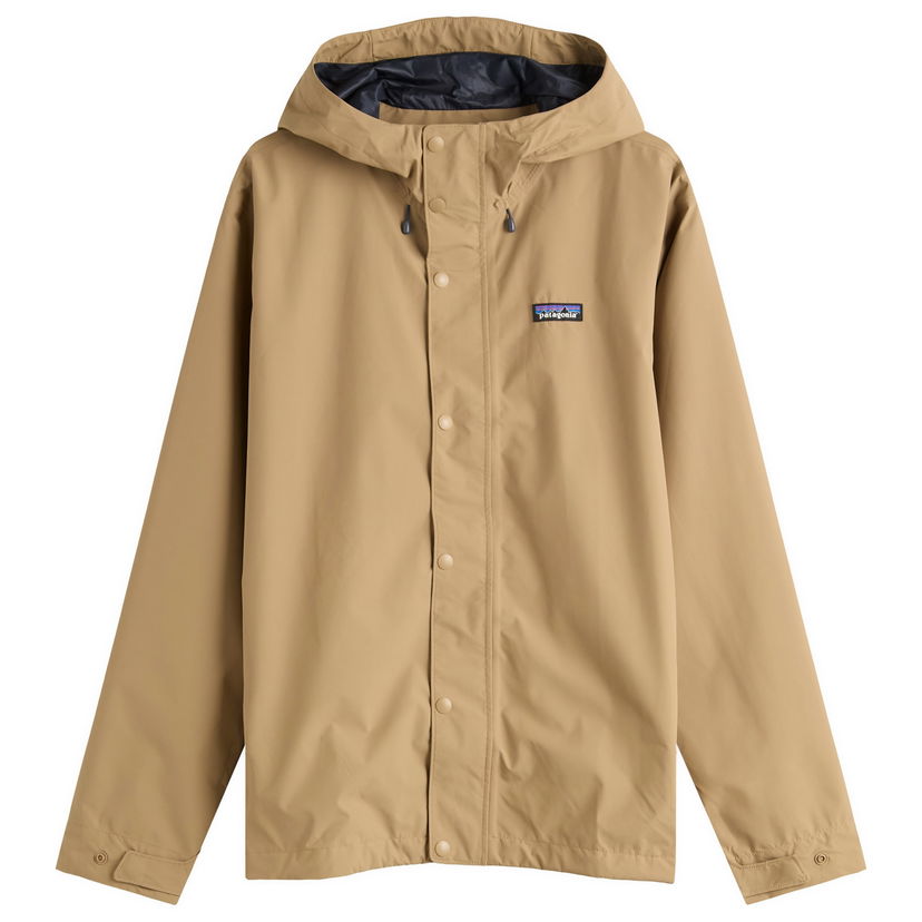 Kabanica Patagonia Men's Jackson Glacier Rain Jacket, Size Large Bež | 26545-SLKH