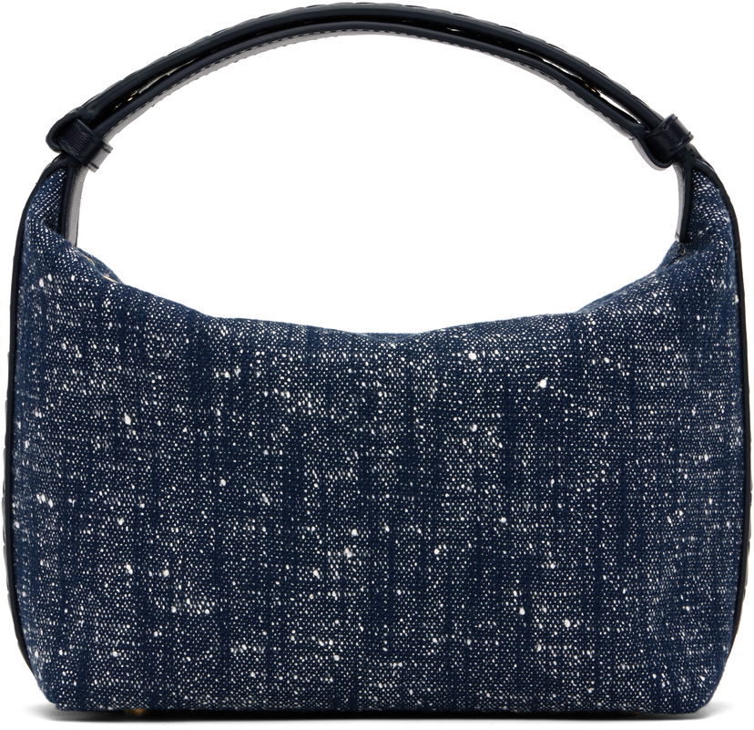 Ručna torbica Bottega Veneta Bottega Veneta Wallace Shoulder Bag Tamnoplava | 815689 V52M2