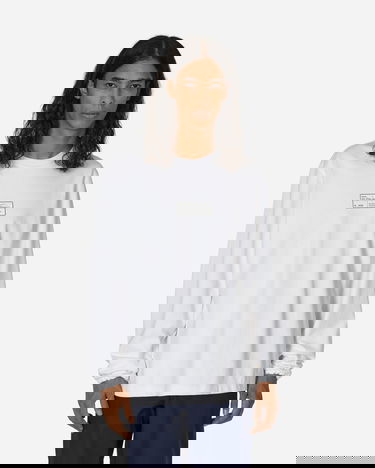 Majica kratkih rukava GR10K Incognito 8Oz Longsleeve T-Shirt White Bijela | AG023037EB 21, 0