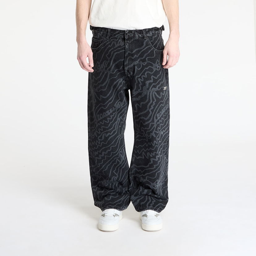 Jeans Footshop FTSHP Silver Lining Denim Pants 34 Crna | FTSHP_471