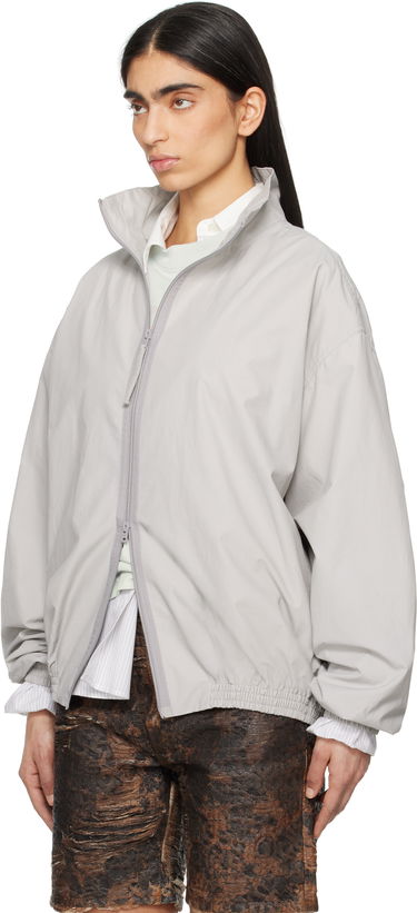 Vjetrovka Acne Studios Acne Studios Logo Zip Up Jacket Siva | B90800-, 3