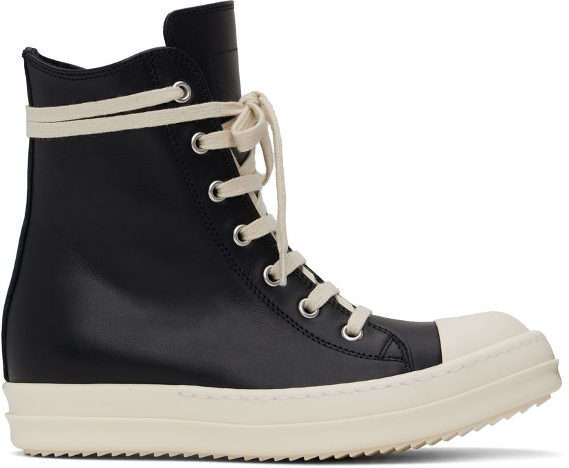 Odjeća Rick Owens Rick Owens Hollywood High-Top Crna | RP01E7890 LCO