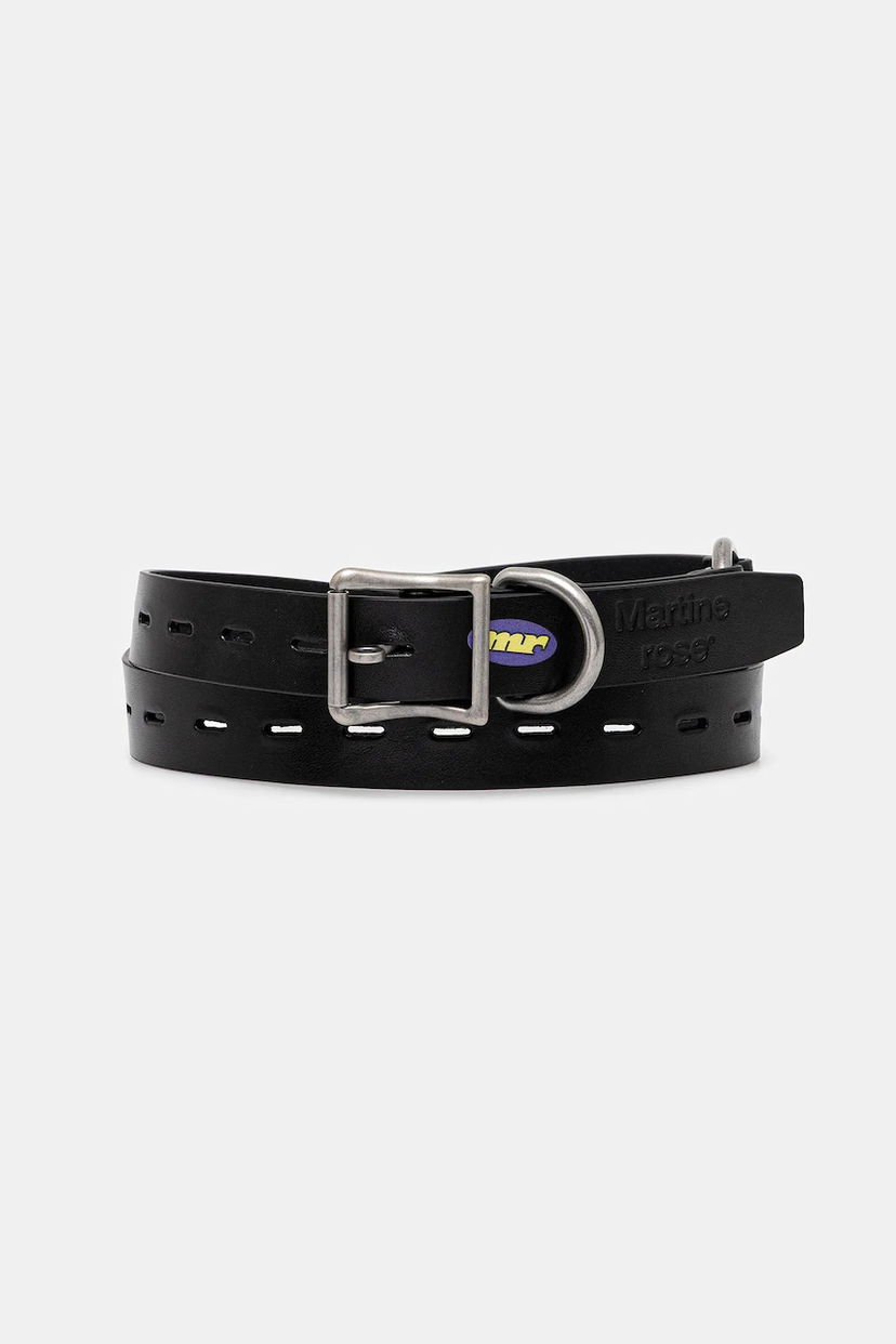Pojasevi Martine Rose Martine Rose Bondage Leather Belt Crna | 1138LP10001