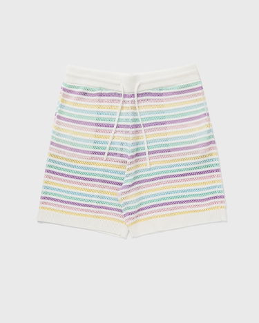 Kratke hlače Casablanca Rainbow Crochet Knit Shorts Višebojno | M-AW25-KW-1098-01, 0