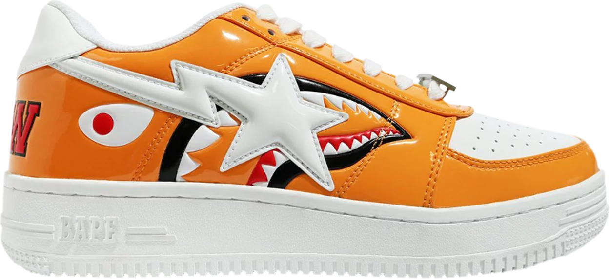 Tenisice i cipele BAPE Shark Sta "Orange" Narančasta | 1G80191009-ORG, 0