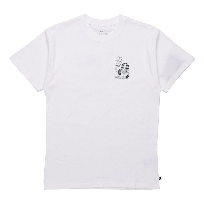 Majica kratkih rukava Nike SB SB T-Shirt Bijela | CW1465-100