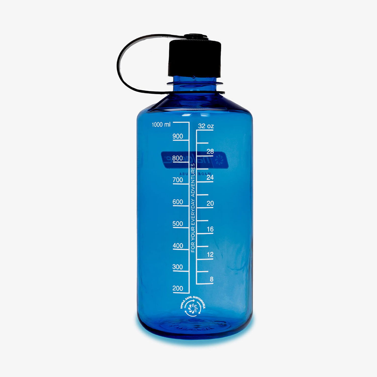 Boca za piće Nalgene 1000ml Narrow Mouth Sustain Universal Plava | 2021-0532, 1