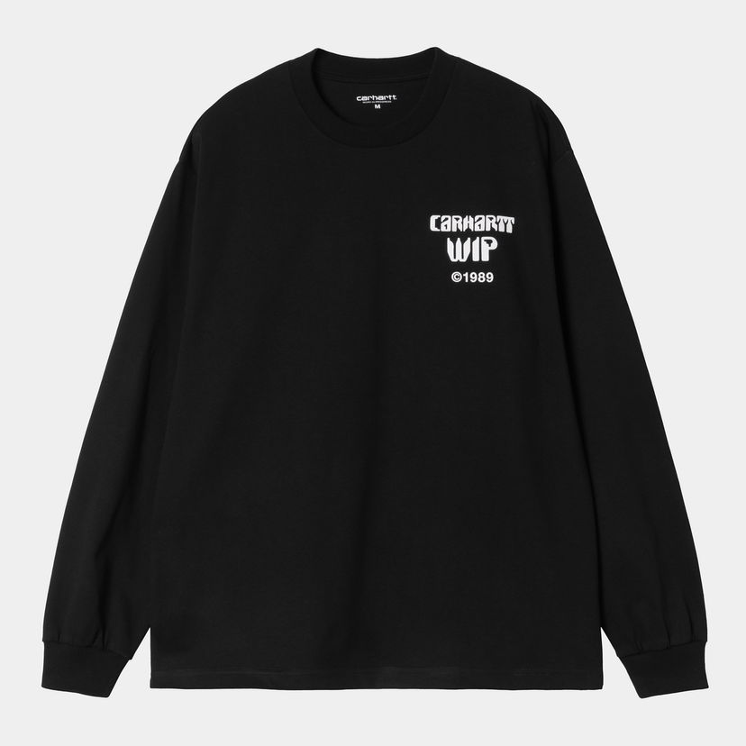Majica kratkih rukava Carhartt WIP Long Sleeve Better Dreams T-Shirt Crna | I035458_18