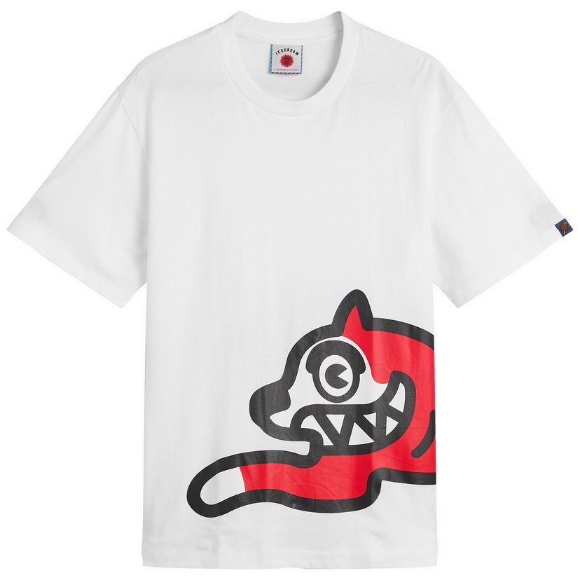 Majica kratkih rukava BBC IceCream Jumbo Running Dog Graphic Tee, Size Large Bijela | IC24235-WHT