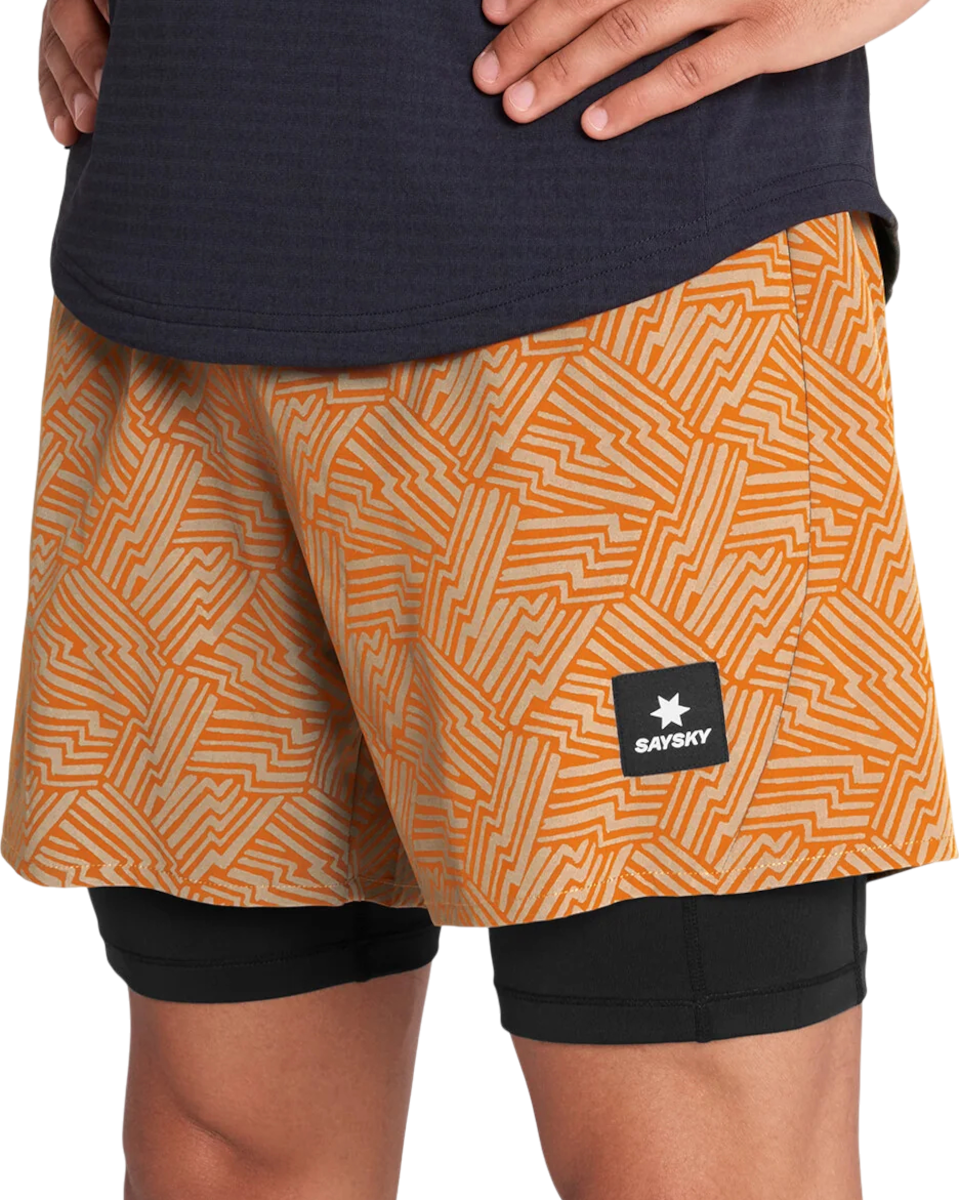 Kratke hlače Saysky Reflective Pace 2 in 1 Shorts 5'' Narančasta | omrsh20c1051-omrsh20c1051, 0