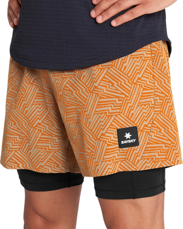 Kratke hlače Saysky Reflective Pace 2 in 1 Shorts 5'' Narančasta | omrsh20c1051-omrsh20c1051, 0