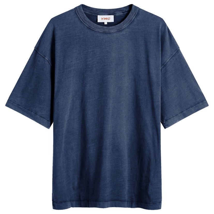 Majica kratkih rukava YMC Triple T-Shirt Plava | P6AZI-40