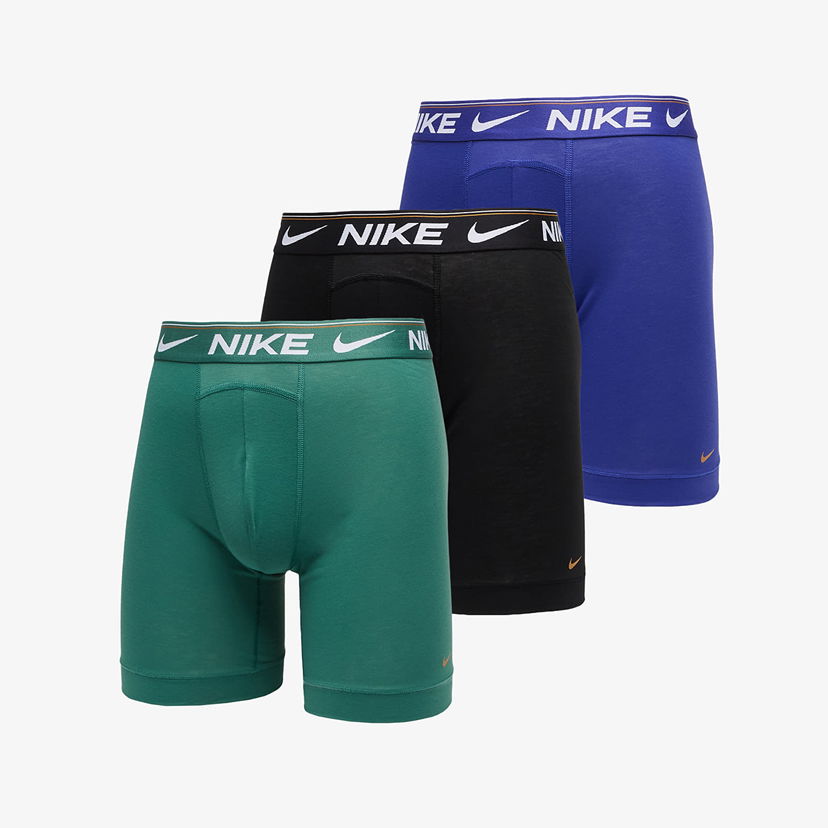 Bokserice Nike Dr-FIT Boxer Brief Long 3-Pack Crna | 0000KE1263-F6G