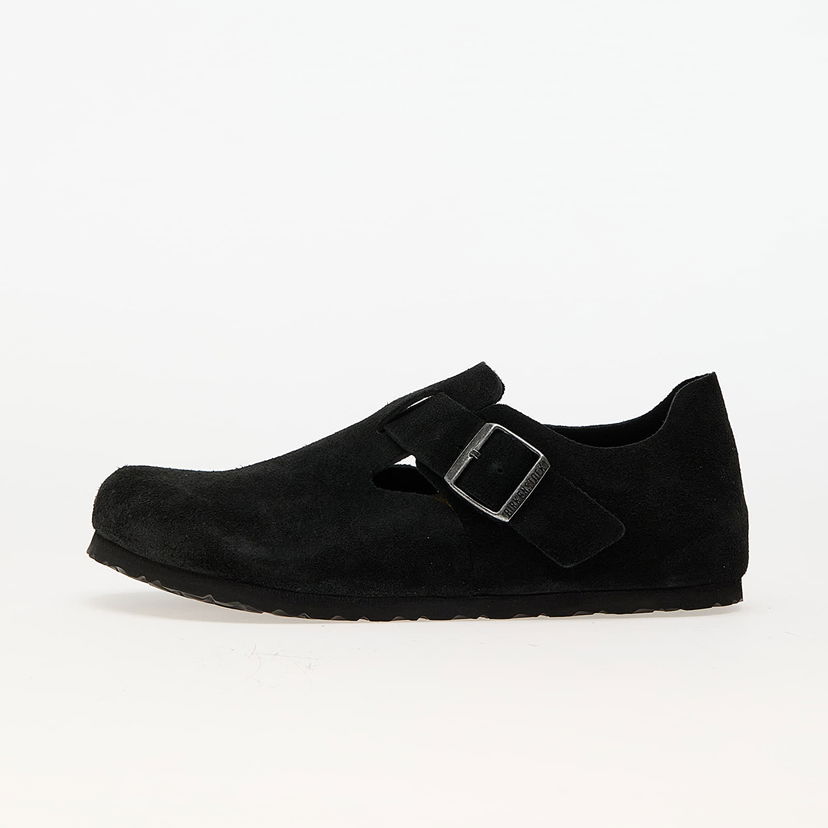 Tenisice i cipele Birkenstock London Suede Leather Crna | 1028078