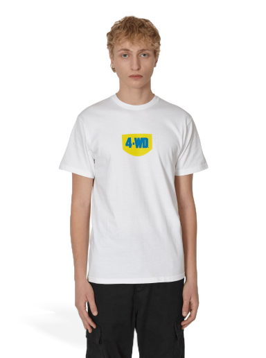 Majica kratkih rukava 4 WORTH DOING 4-WD Company T-Shirt Bijela | 4WDF22T1 WHITE