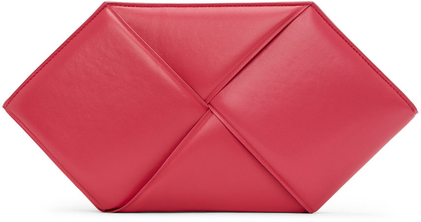 Ručna torbica Bottega Veneta Pouch Hexagonal Ružičasta | 639955 VCQR2, 0