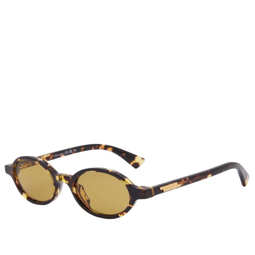 Sunčane naočale Bottega Veneta Bottega Veneta BV1388S Oval Sunglasses Smeđa | BV1388S-002