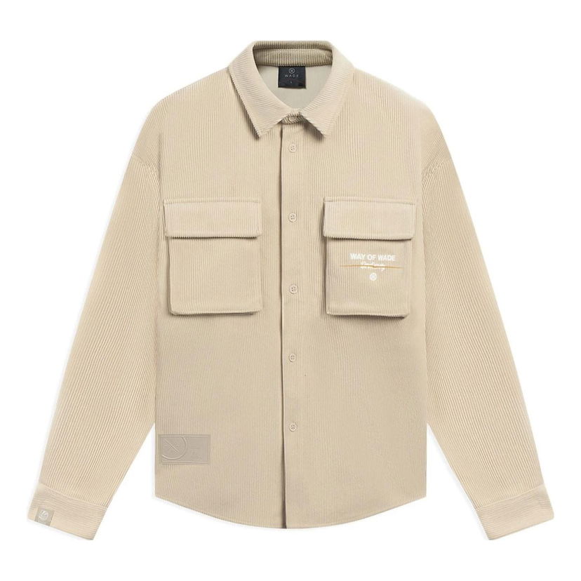 Košulja Li-Ning Way Of Wade Graphic Corduroy Jacket Bež | AFDSB25-3