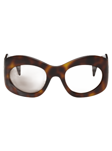 Sunčane naočale Gucci Wrapped Oval Sunglasses Smeđa | GG1463S-002