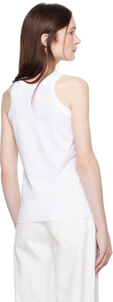 Majica bez rukava Loulou de Saison Loulou de Saison Poso Tank Top Bijela | POSO, 2