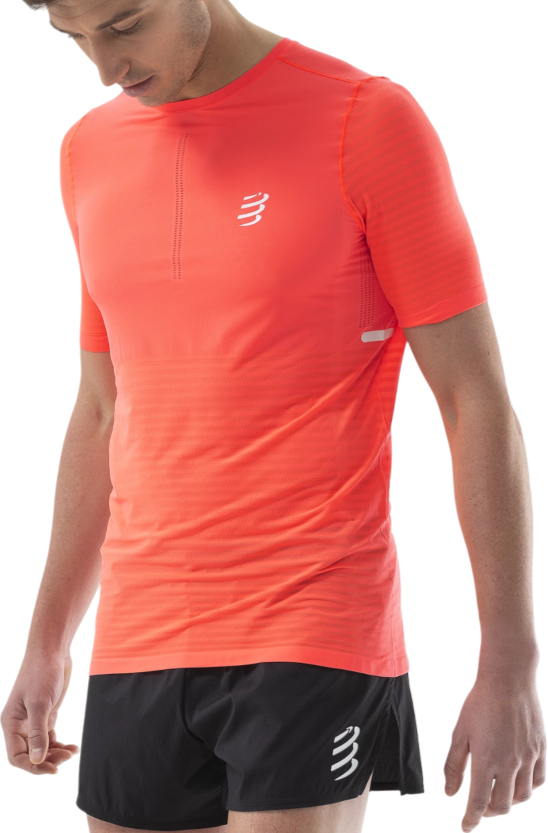 Majica kratkih rukava Compressport Pro Racing Short Sleeve T-Shirt Narančasta | atsm3613090, 0