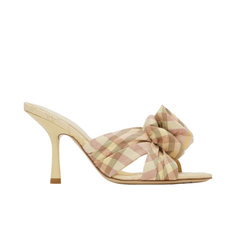 Tenisice i cipele Burberry Mews Rose Heeled Sandals Bež | 8101604