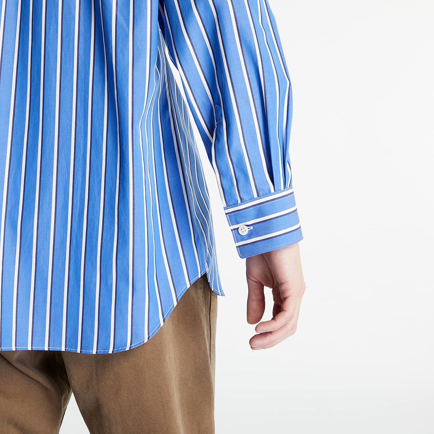 Košulja Comme des Garçons Forever Mens Shirt Plava | FZ-B125 116 Stripe 109, 1