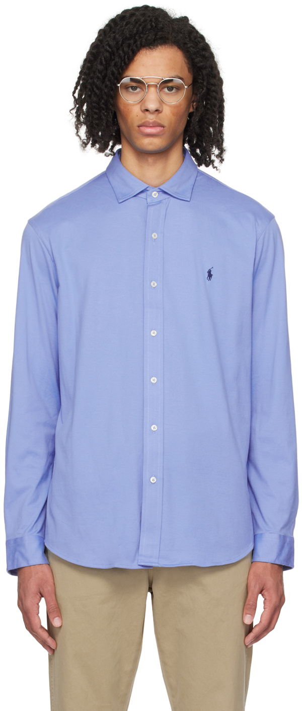 Košulja Polo by Ralph Lauren Embroidered Shirt Plava | 710899386004